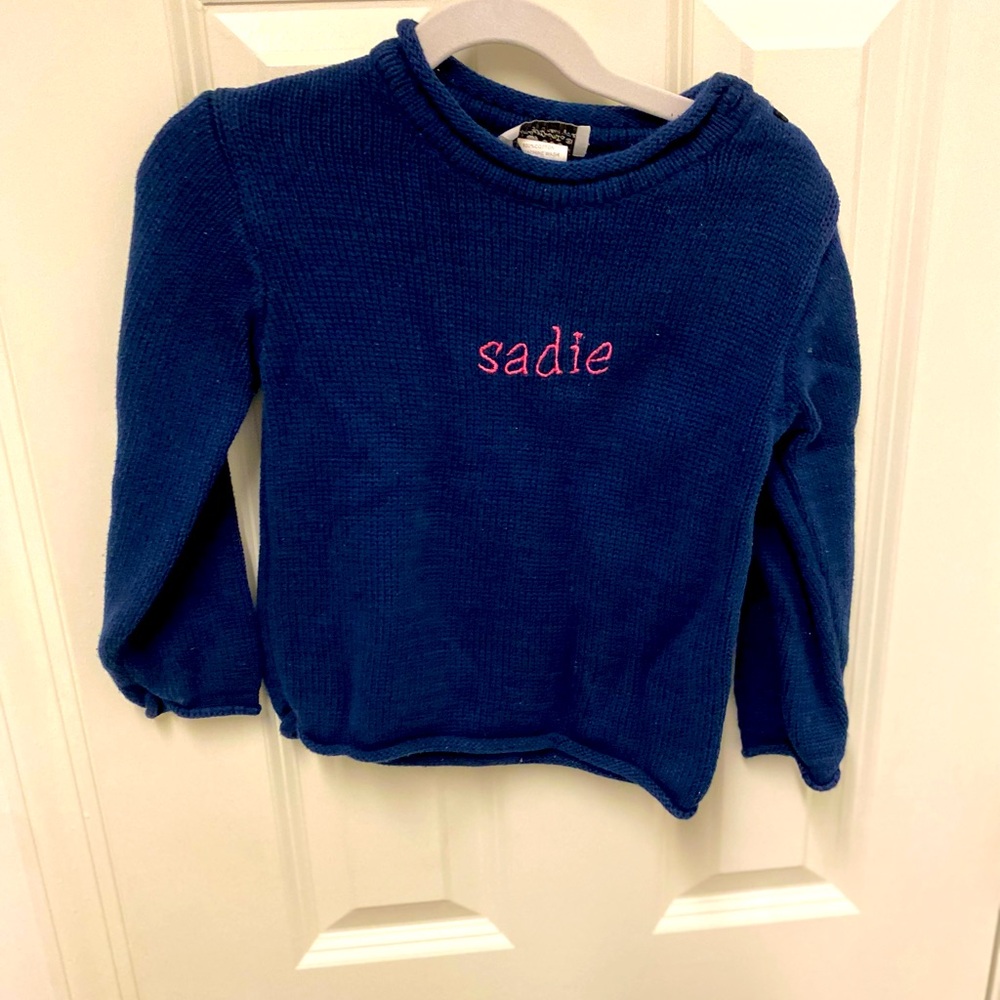 Sadie personalized sweater size 3T